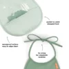 Pack 2 Baberos Pocket Croco Green Done - Imagen 2