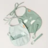 Pack 2 Baberos Pocket Croco Green Done - Imagen 3