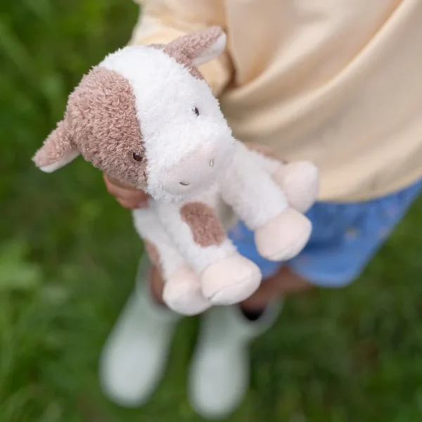 Vaca de peluche de 17cm Little Farm - Imagen 2
