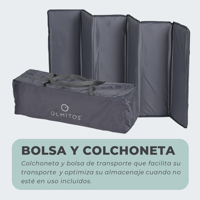 CUNA BASICA VIAJE DARK GREY - Imagen 2