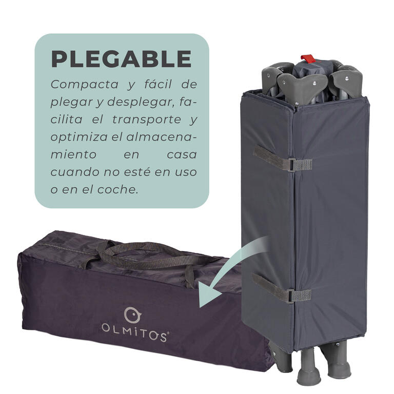 CUNA BASICA VIAJE DARK GREY - Imagen 6