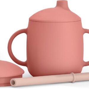 SUAVINEX, Vaso Aprendizaje de Bebé 3 en 1 Rosa