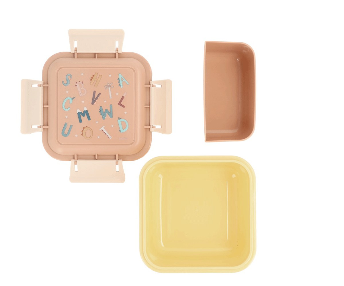 Caja Almuerzo Grande Funny Letters - Imagen 2