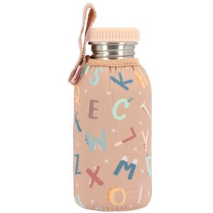 Botella Acero con Funda Funny Letters 500ml
