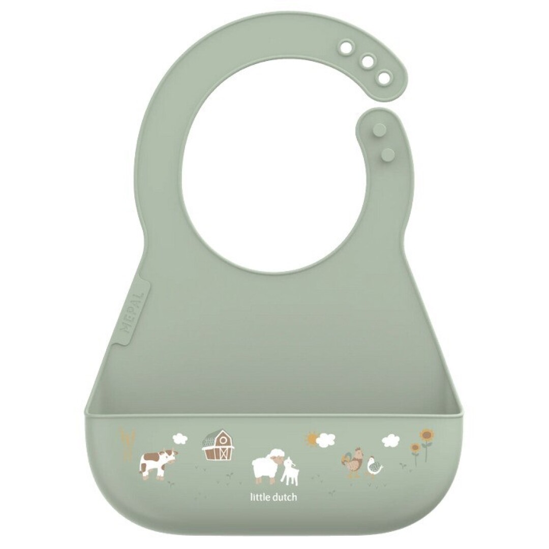 BABERO SILICONA MIO PEQUEÑA GRANJA