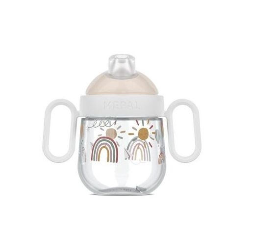 VASO ANTIDERRAME 200 ML ARCOIRIS