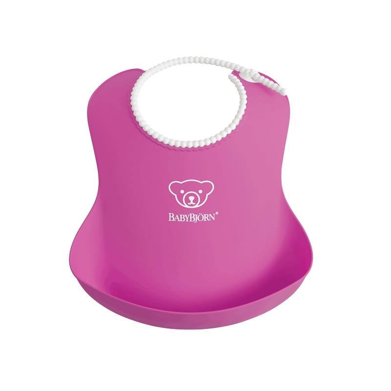 Babero Baby Björn fucsia