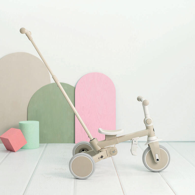 TRICICLO MULTIFUNCION EVOL SAND/BEIG OLMITOS - Imagen 3