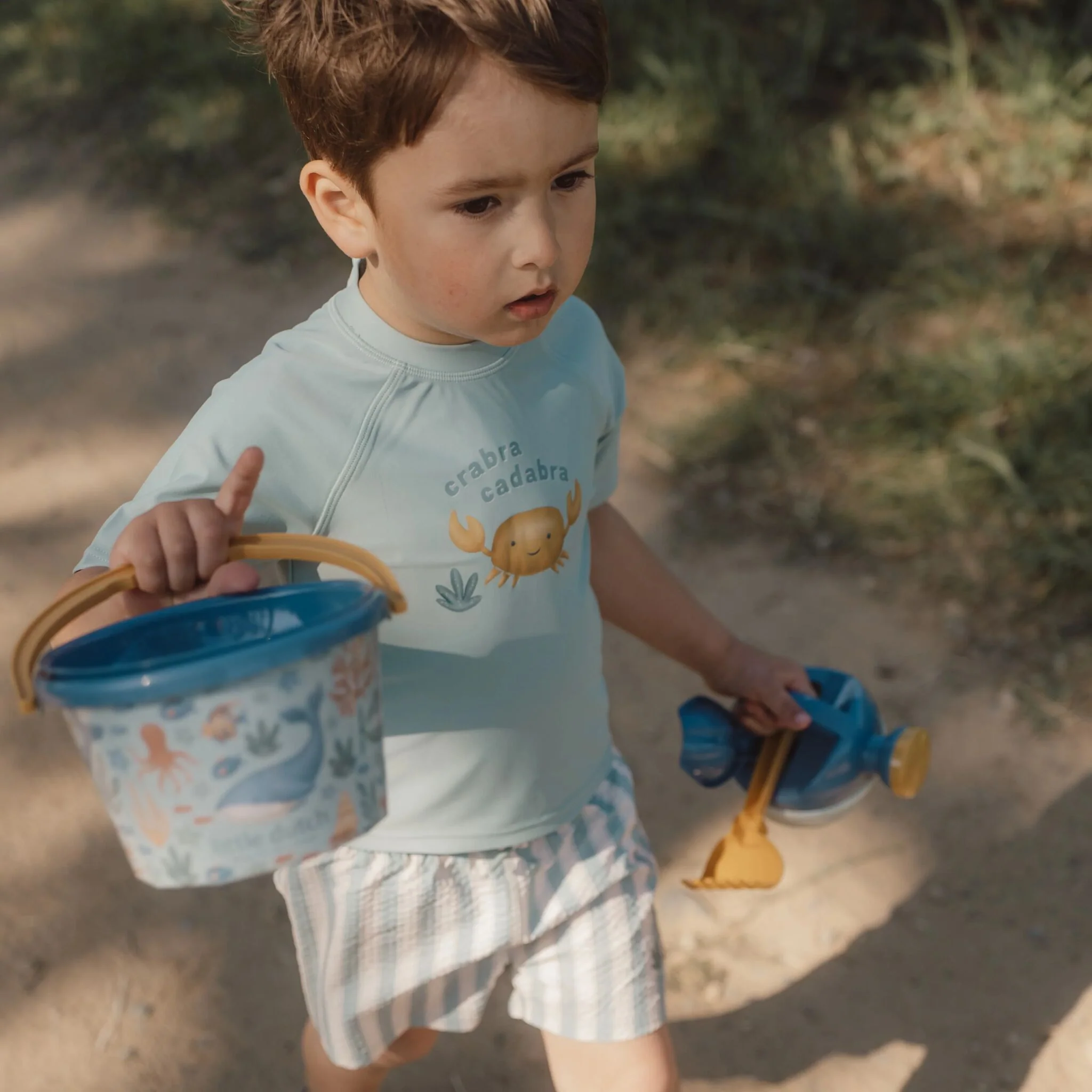 Camiseta de baño de manga corta - Verde - Imagen 5