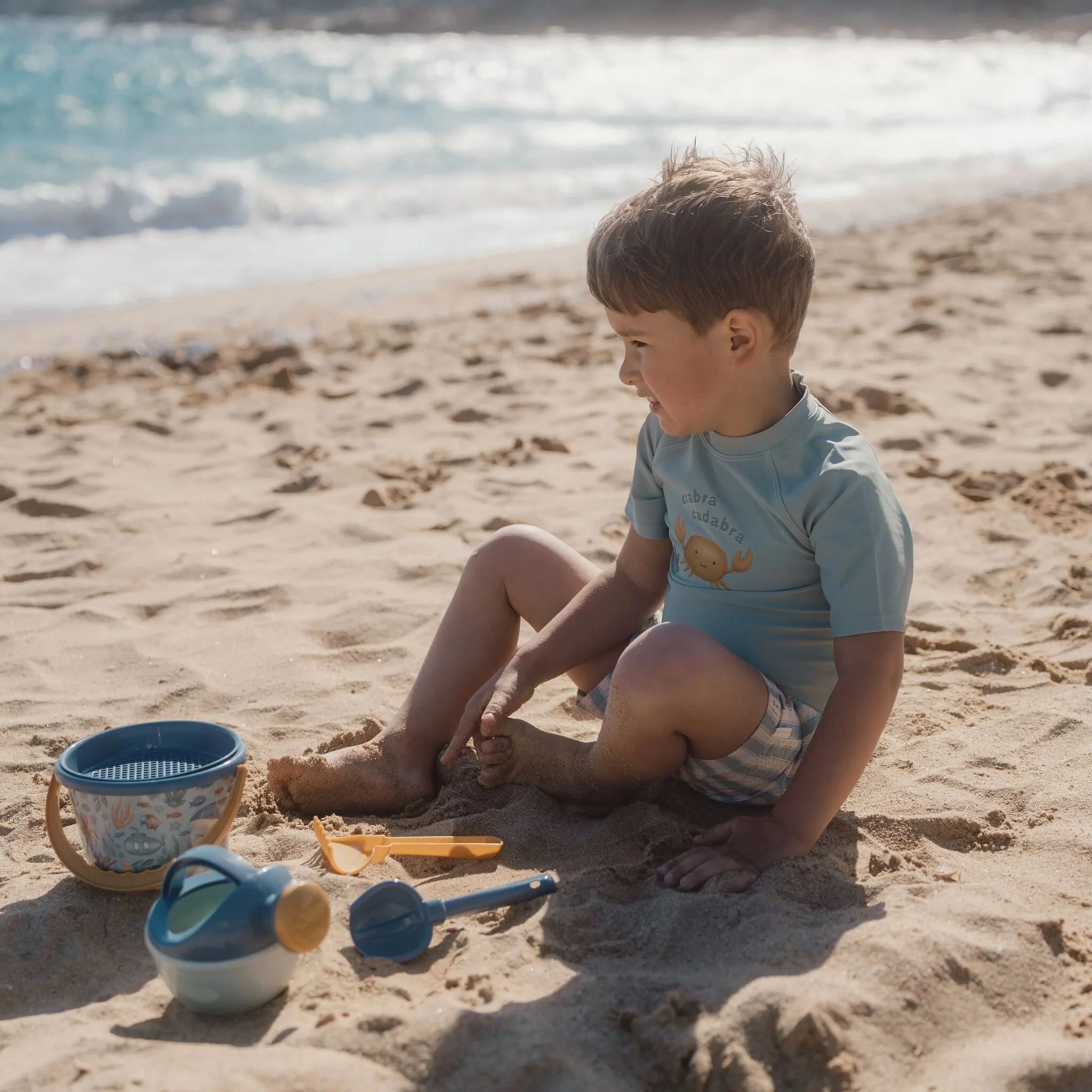 Camiseta de baño de manga corta - Verde - Imagen 7