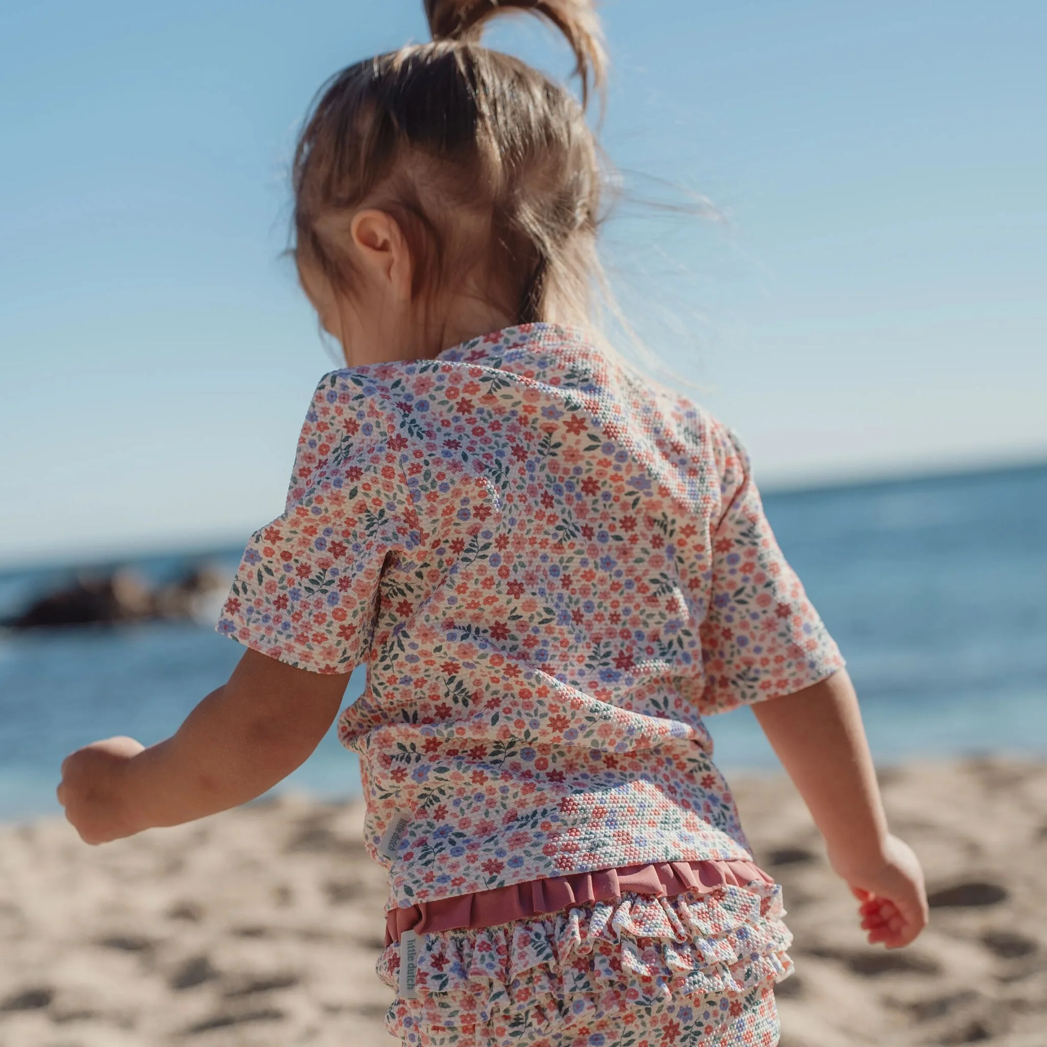 Pañal de baño con estampado floral - Imagen 6