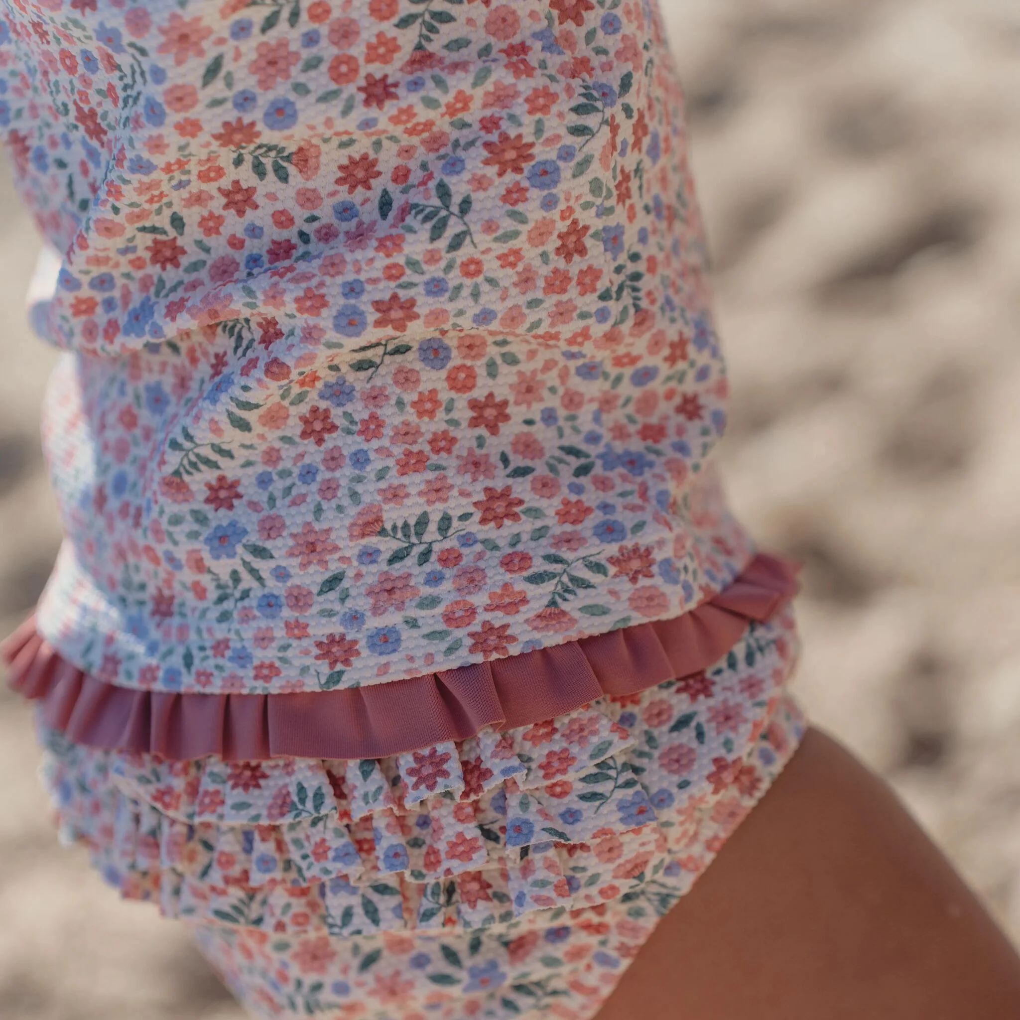 Pañal de baño con estampado floral - Imagen 5