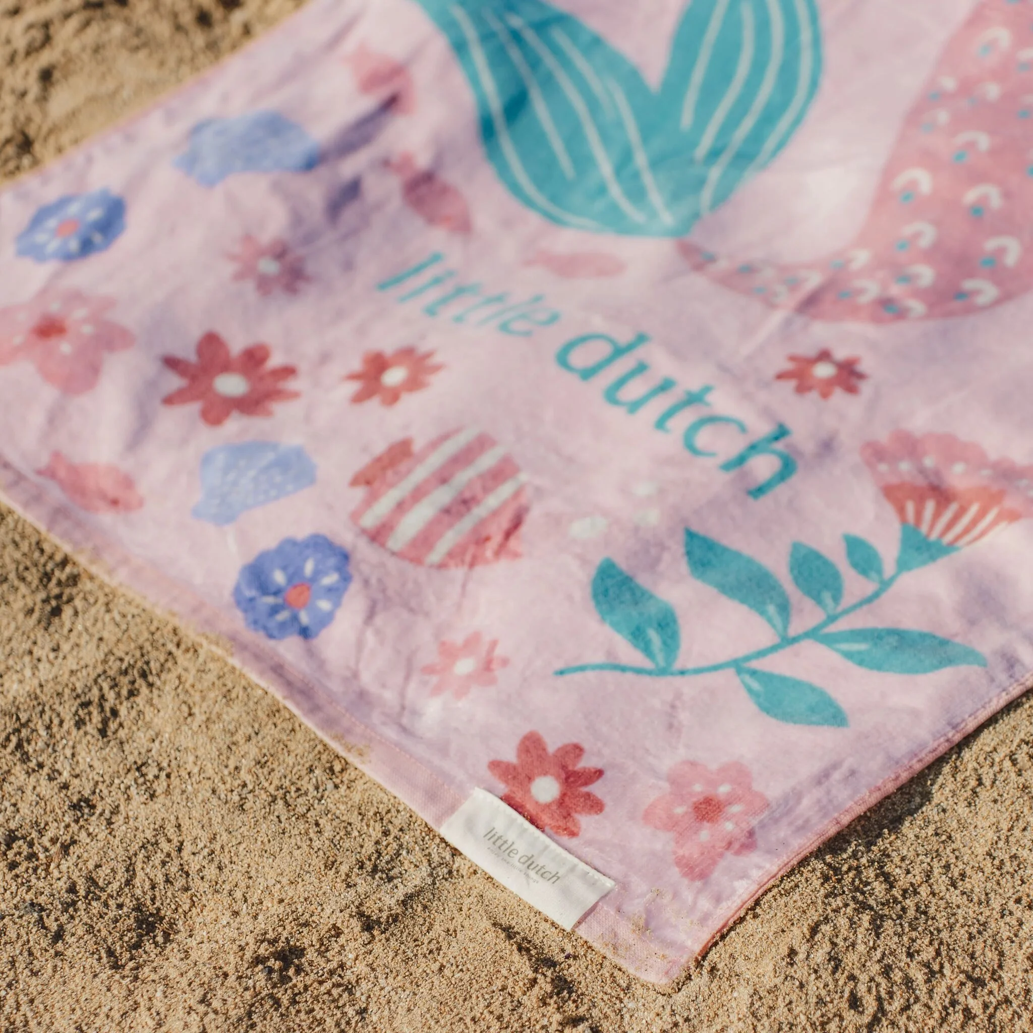 Toalla de playa Swim Coll. 26 Dreamy Mermaid Multicolor - 60cm x 120cm - Imagen 4