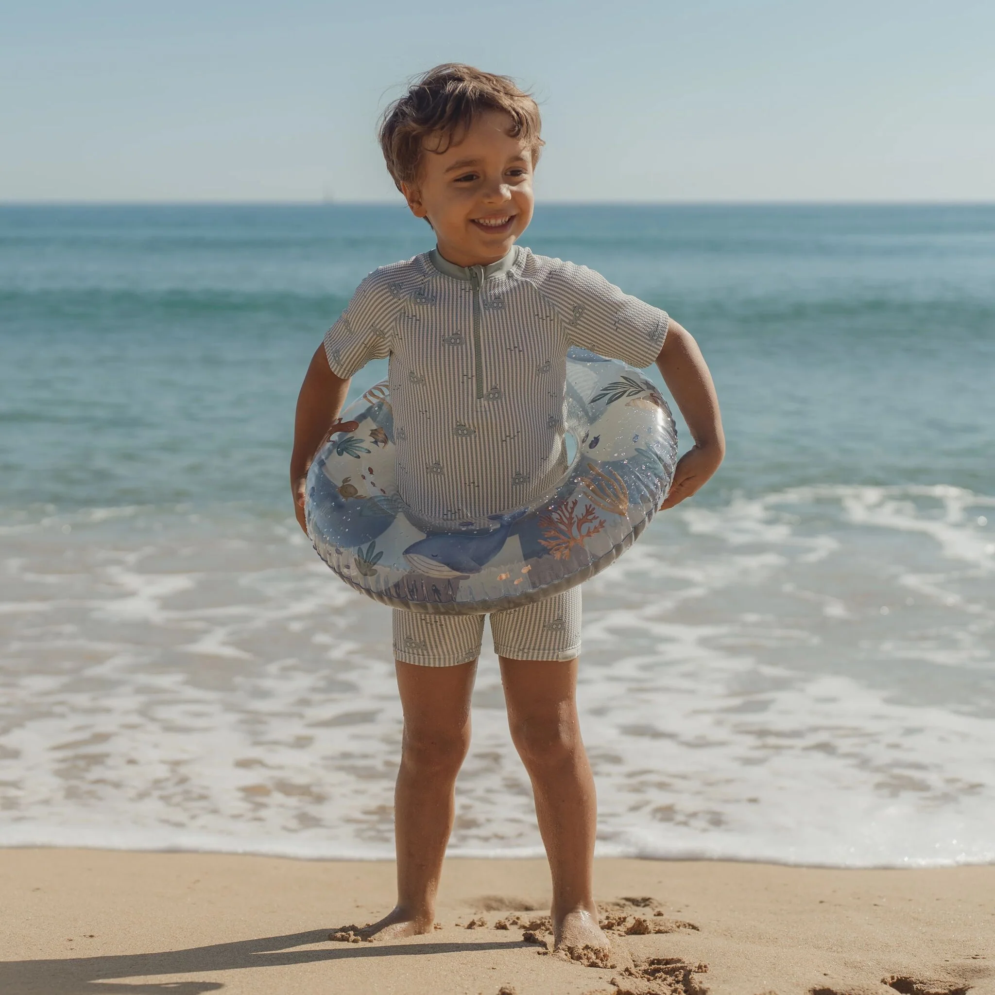 Conjunto de baño - Verde - Aventura en el océano - Imagen 4