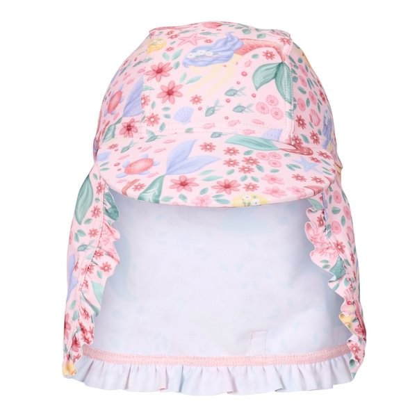 Gorro rosa con estampado de sirena. - Imagen 3