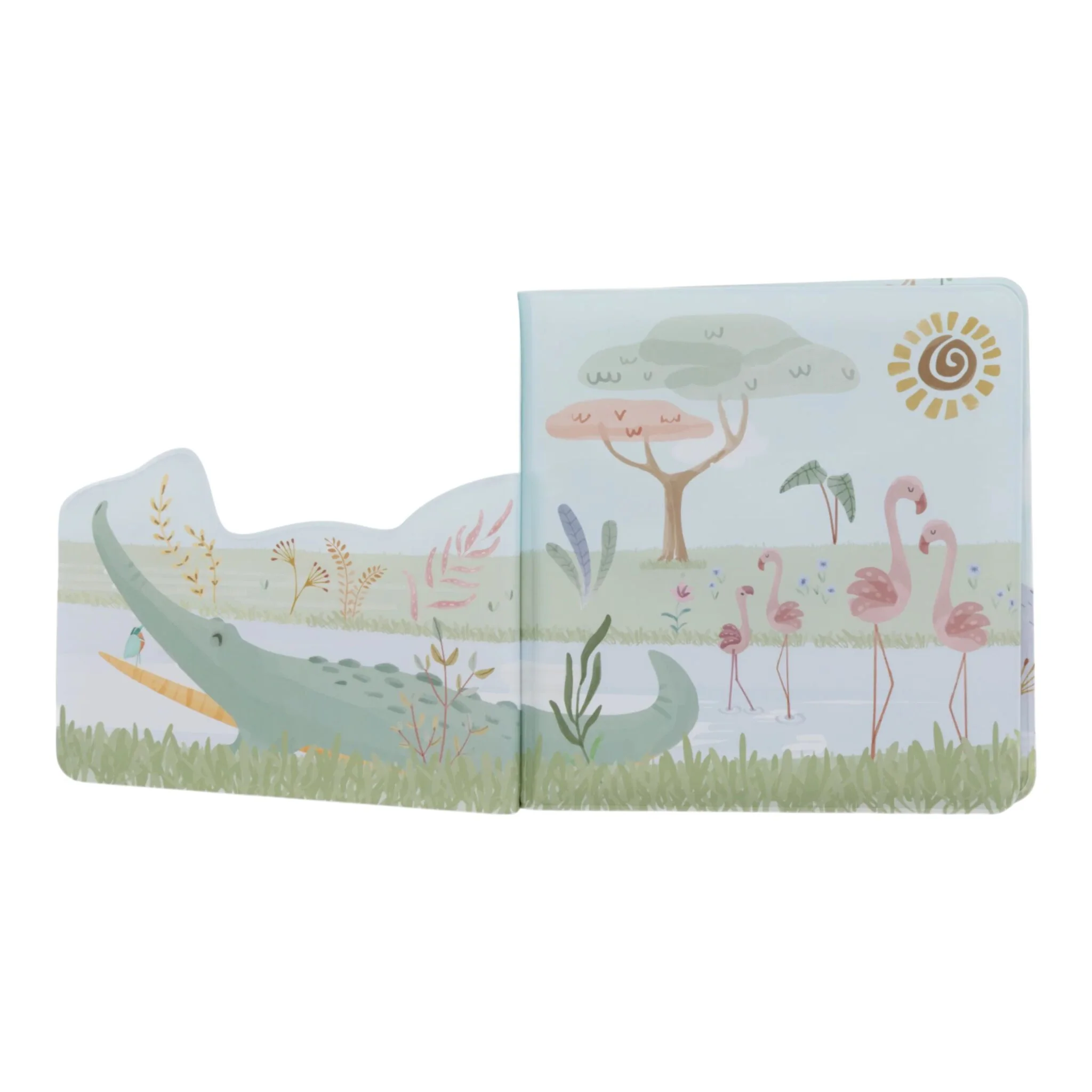 LIBRO DE BAÑO SAFARI FRIENDS LITTLE DUTCH - Imagen 2