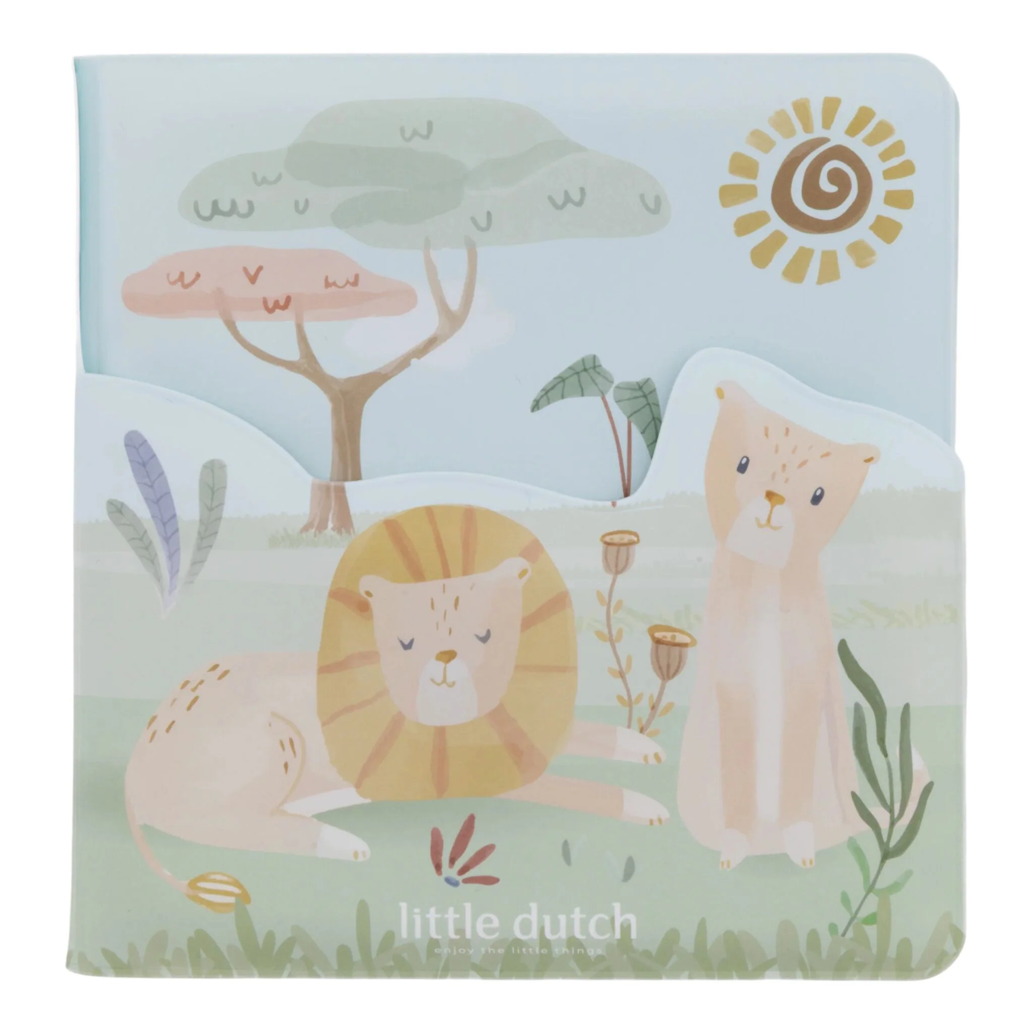 LIBRO DE BAÑO SAFARI FRIENDS LITTLE DUTCH