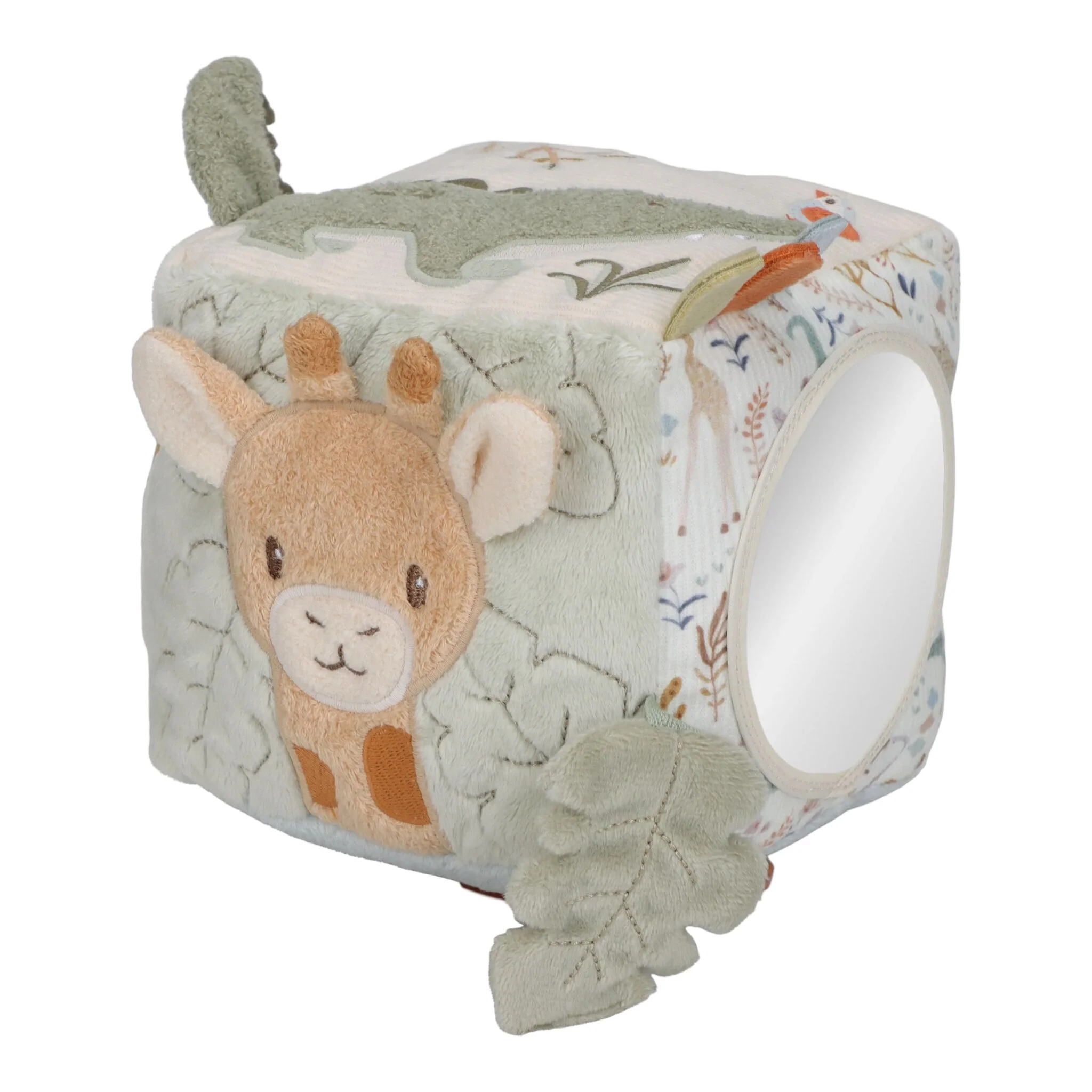 CUBO BLANDITO DE ACTIVIDADES SAFARI FRIENDS LITTLE DUTCH - Imagen 4