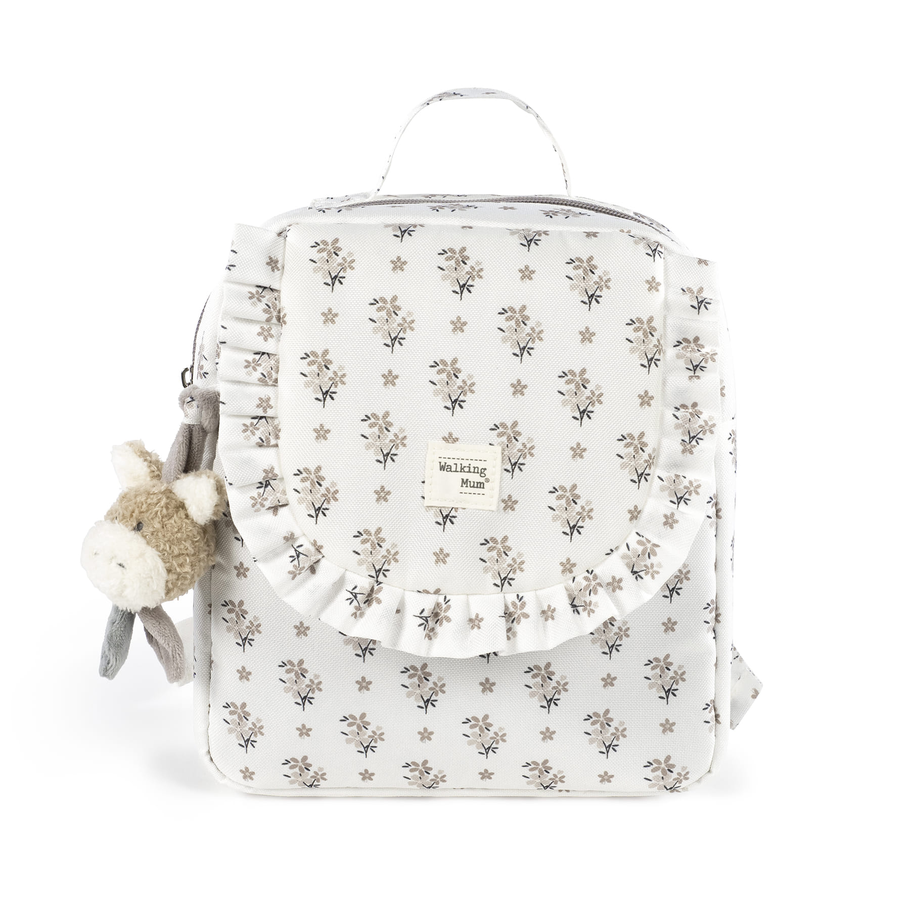 MOCHILA KIDS BOTTON FLORES WALKING MUM