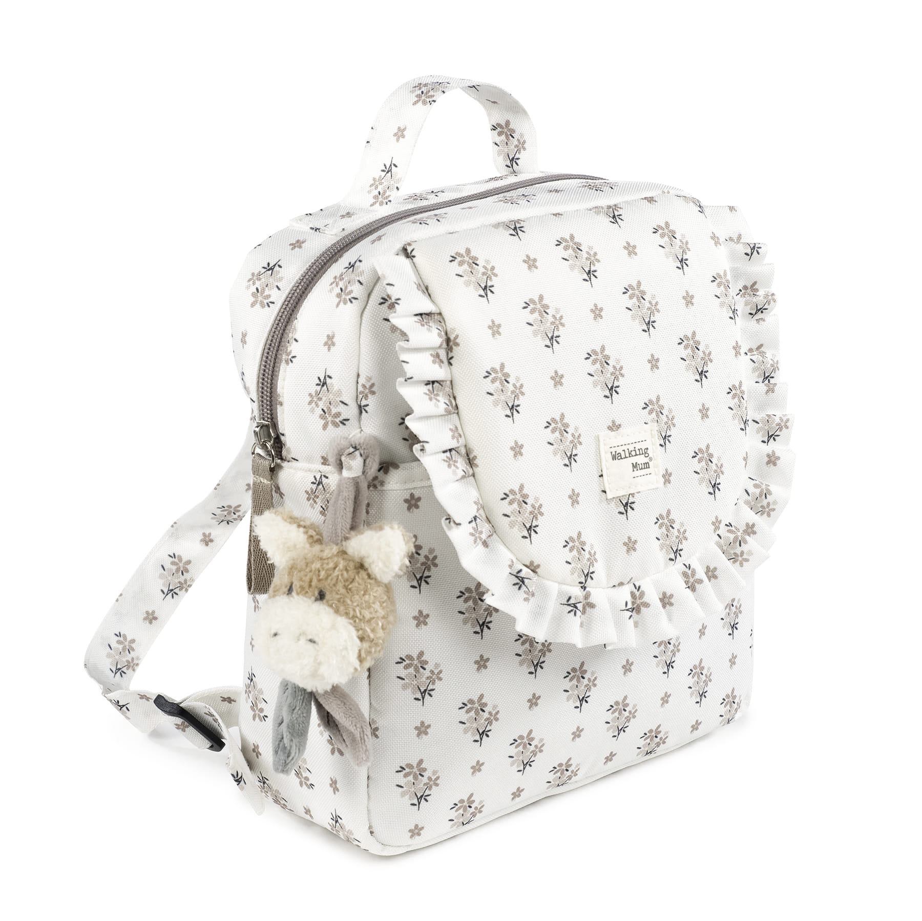 MOCHILA KIDS BOTTON FLORES WALKING MUM - Imagen 2