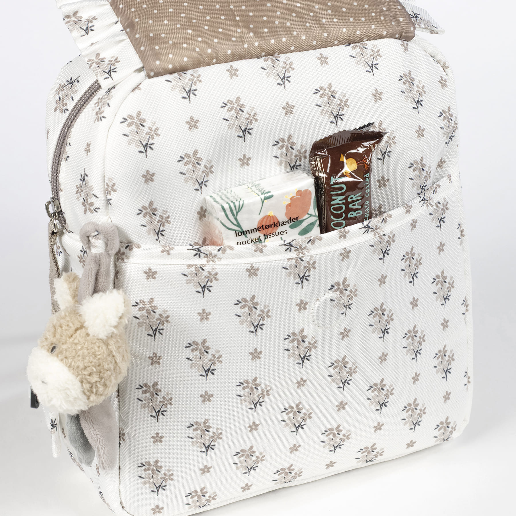 MOCHILA KIDS BOTTON FLORES WALKING MUM - Imagen 6