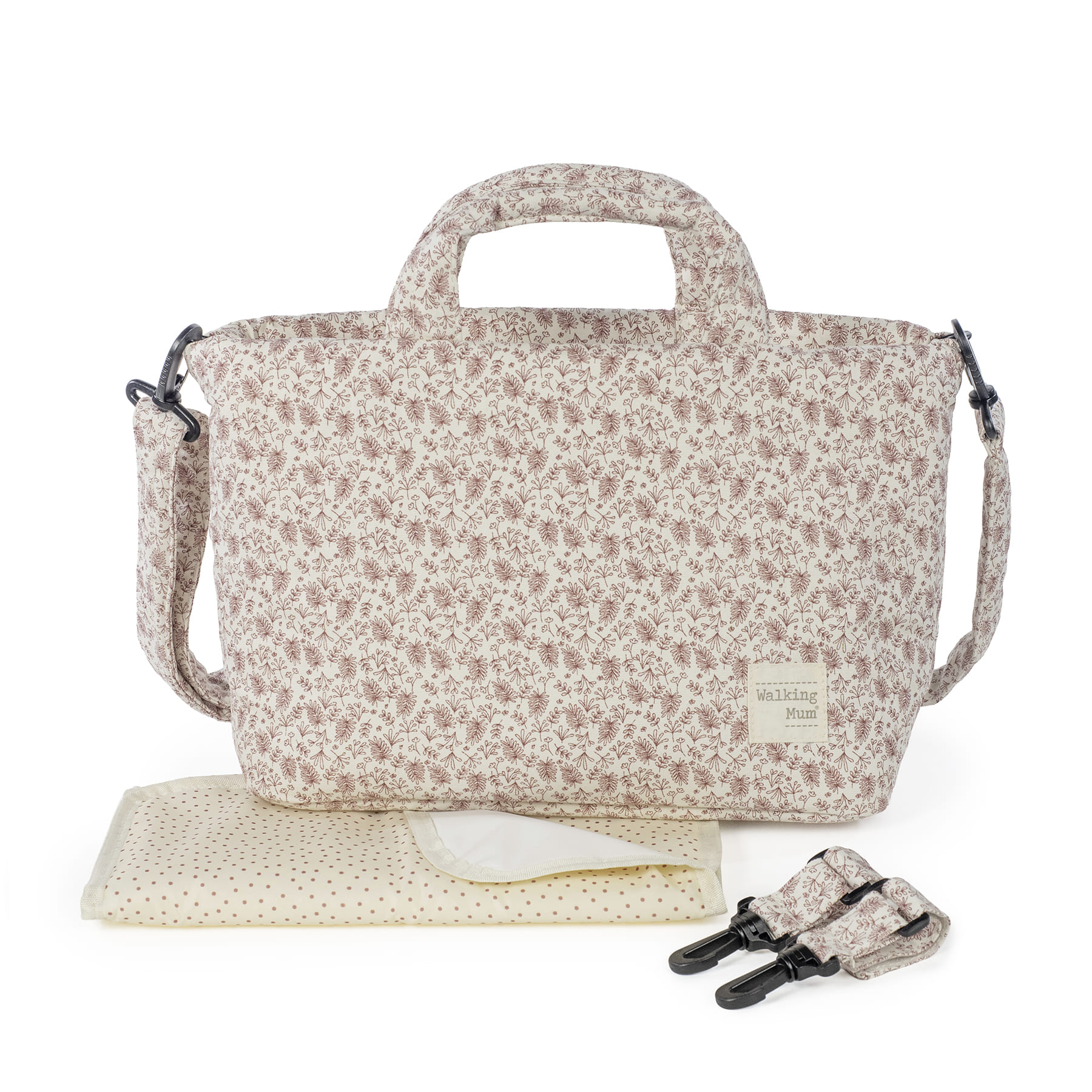 BOLSA CANASTILLA GALA CERISE WALKING MUM - Imagen 2