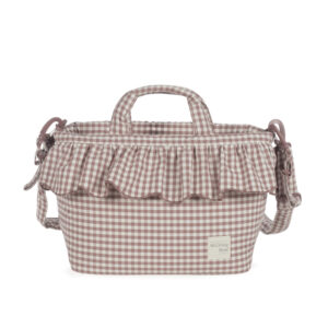 BOLSA CANASTILLA PRALINÉ VICHY MOKA WALKING MUM