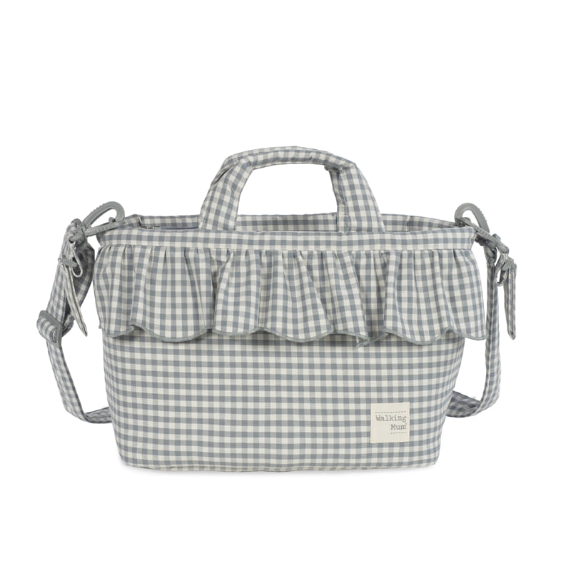 BOLSA CANASTILLA PRALINÉ VICHY MATCHA WALKING MUM