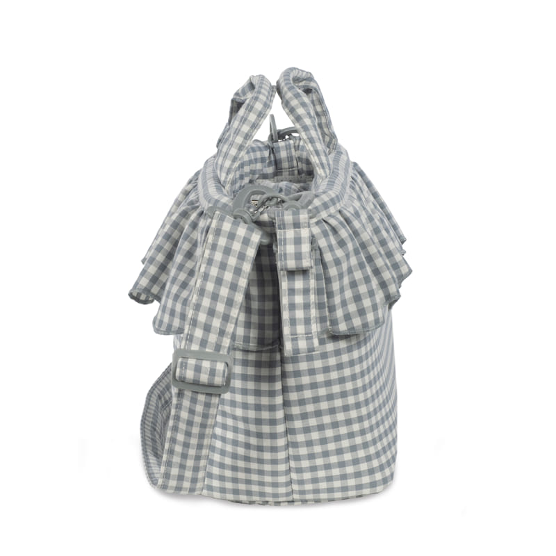 BOLSA CANASTILLA PRALINÉ VICHY MATCHA WALKING MUM - Imagen 5