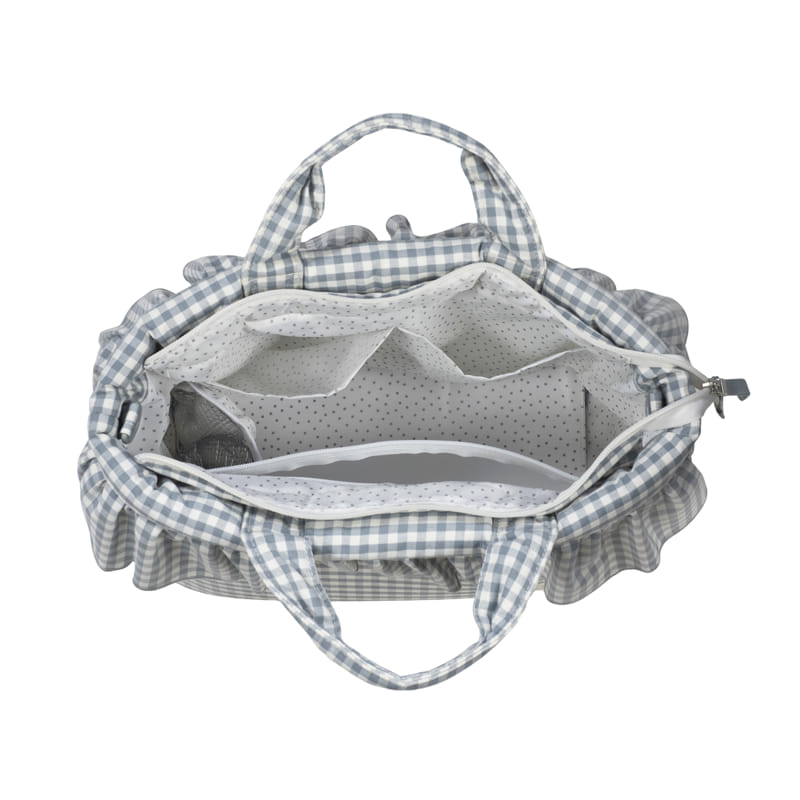 BOLSA CANASTILLA PRALINÉ VICHY MATCHA WALKING MUM - Imagen 6