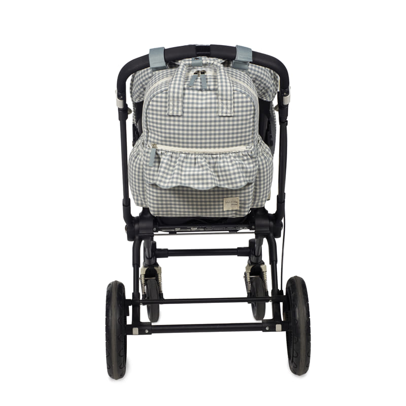 MOCHILA PRALINÉ VICHY MATCHA WALKING MUM - Imagen 2