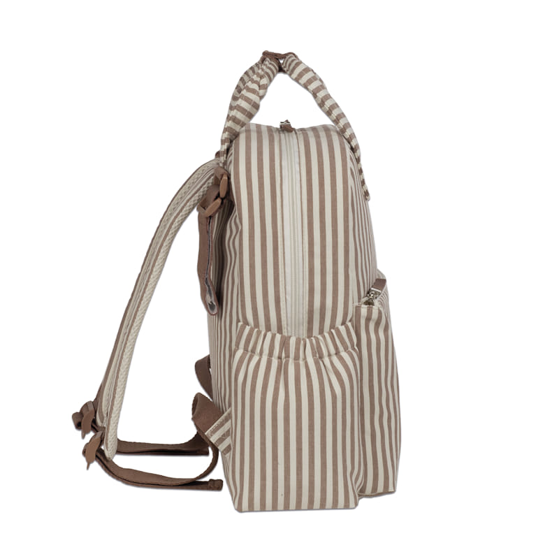MOCHILA PRALINÉ RAYAS MOKA WALKING MUM - Imagen 6
