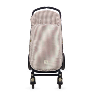 SACO SILLA ENTRETIEMPO PRALINÉ VICHY/RAYAS MOKA TOG 2,5 WALKING MUM