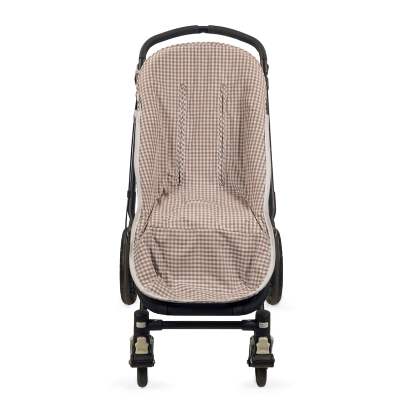 SACO SILLA ENTRETIEMPO PRALINÉ VICHY/RAYAS MOKA TOG 2,5 WALKING MUM - Imagen 4