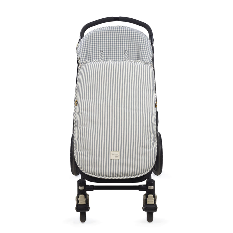 SACO SILLA ENTRETIEMPO PRALINÉ VICHY/RAYAS MATCHA TOG 2,5 WALKING MUM