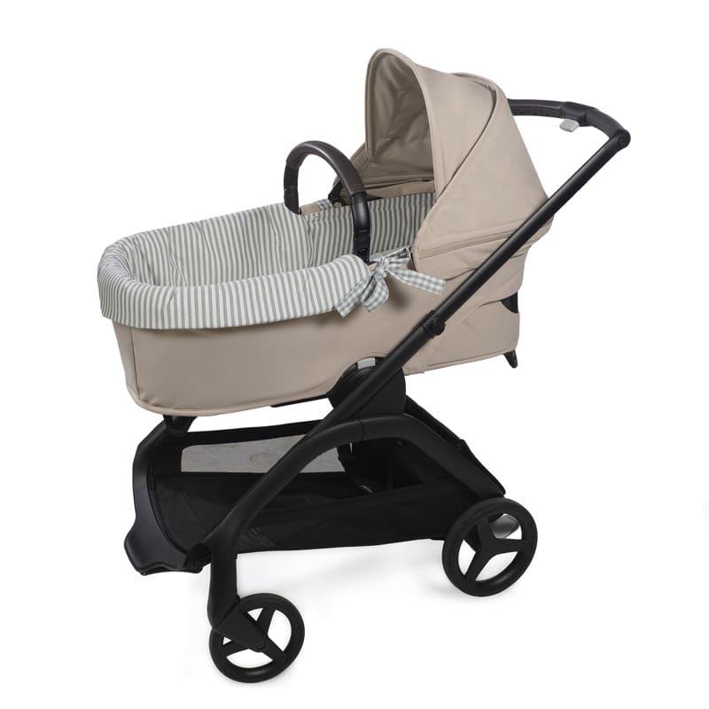 CUBRE CUCO DUAL + FUNDA COLCHÓN PRALINÉ VICHY MATCHA WALKING MUM