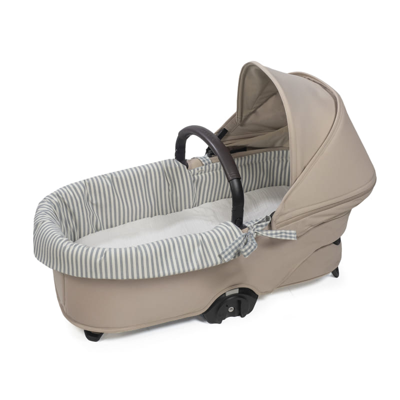 CUBRE CUCO DUAL + FUNDA COLCHÓN PRALINÉ VICHY MATCHA WALKING MUM - Imagen 6