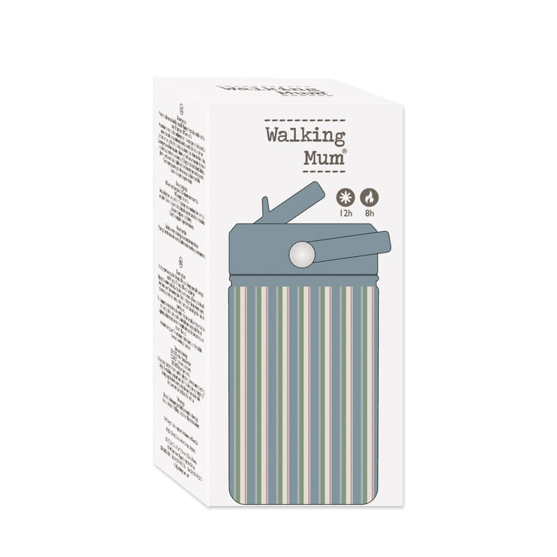 BOTELLA TÉRMICA 350 ML SUMMER STRIPS WALKING MUM - Imagen 3