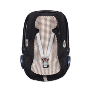 COLCHONETA AUTO PRALINÉ VICHY MOKA WALKING MUM