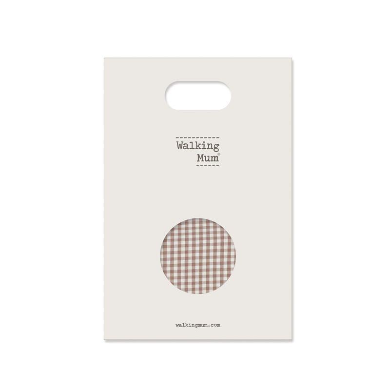 COLCHONETA AUTO PRALINÉ VICHY MOKA WALKING MUM - Imagen 2