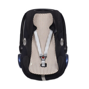 COLCHONETA AUTO PRALINÉ RAYAS MOKA WALKING MUM