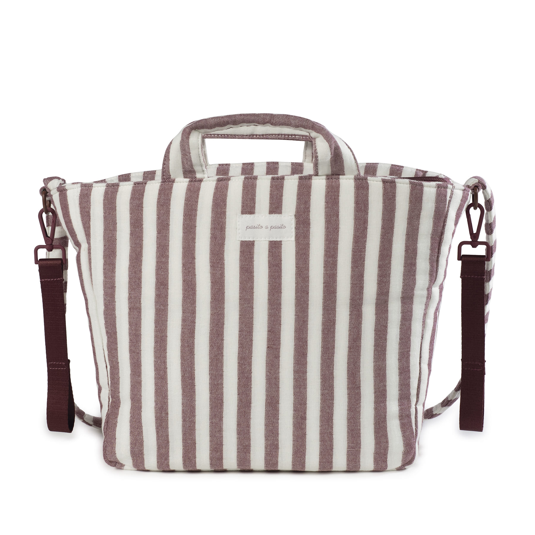 BOLSA CANASTILLA CHERRY RAYAS PASITO A PASITO