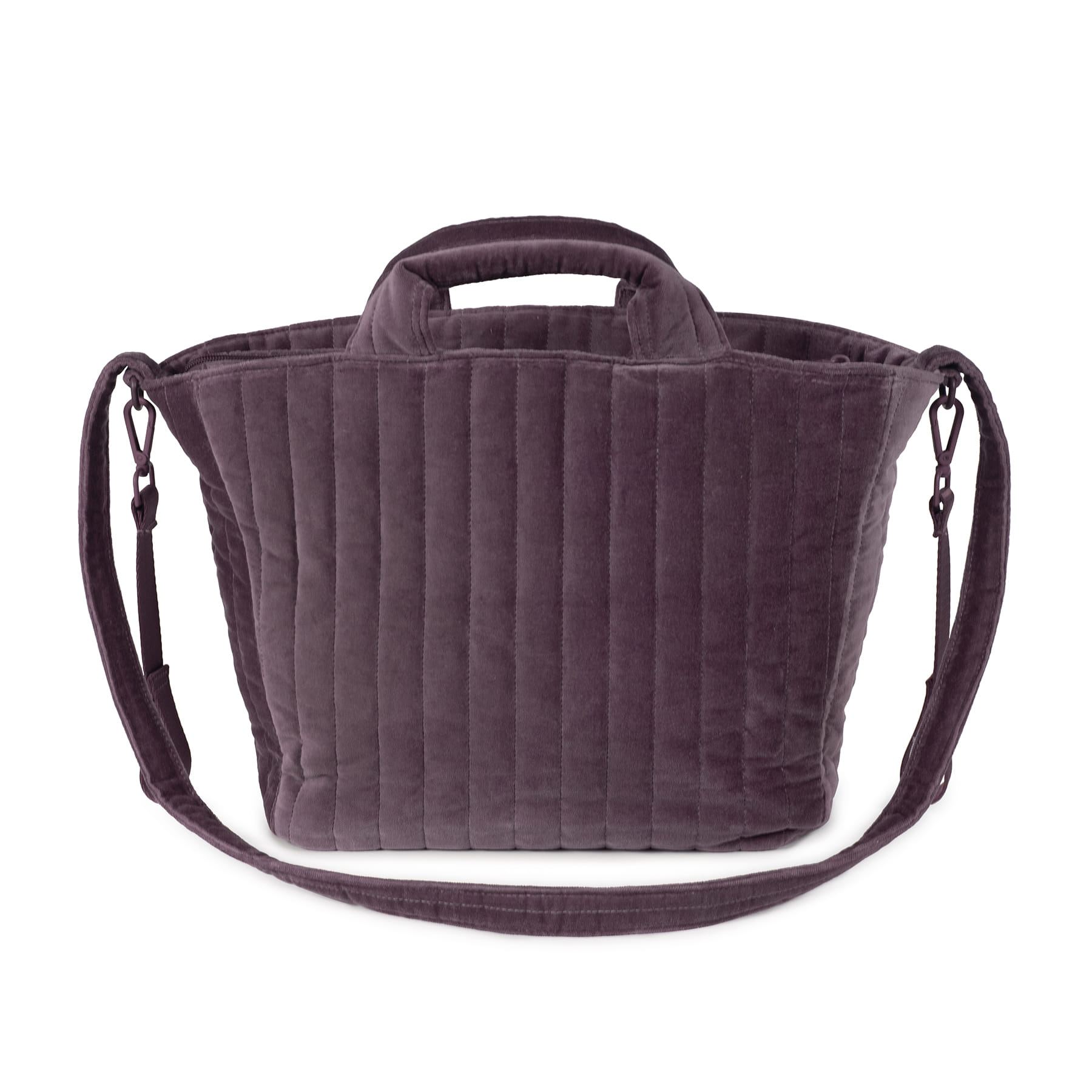 BOLSA CANASTILLA CHERRY VELVET PASITO A PASITO - Imagen 5