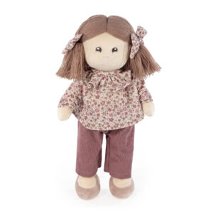 MUÑECA BIBI CHERRY FLORES 35 CM PASITO A PASITO