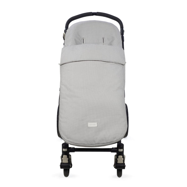 SACO SILLA ENTRETIEMPO LITTLE BLOOM VICHY GRIS TOG 2,5 PASITO A PASITO