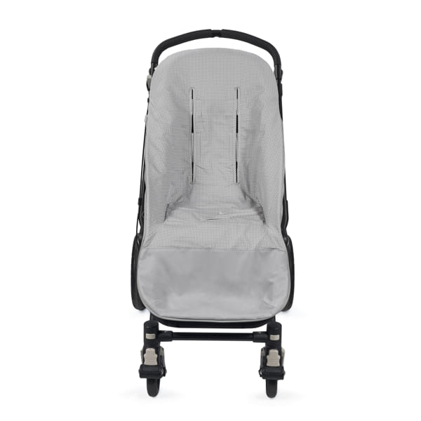 SACO SILLA ENTRETIEMPO LITTLE BLOOM VICHY GRIS TOG 2,5 PASITO A PASITO - Imagen 4