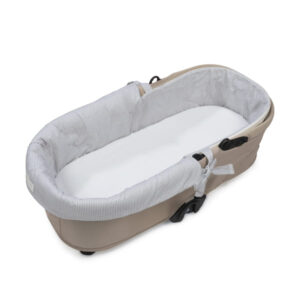 CUBRE CUCO DUAL +SÁBANA AJUSTABLE CUCO LITTLE BLOOM VICHY GRIS PASITO A PASITO