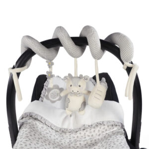 RISTRA VACA LITTLE BLOOM GRIS PASITO A PASITO