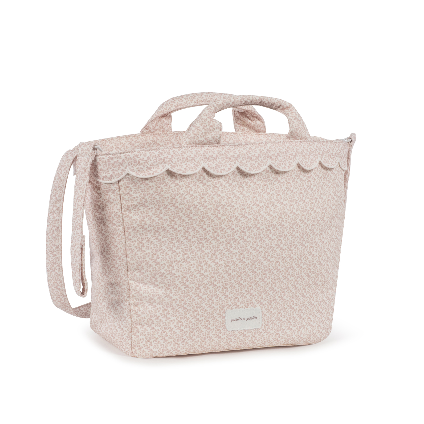 Bolsa Canastilla Maison Tender Flores Pasito a Pasito - Imagen 8