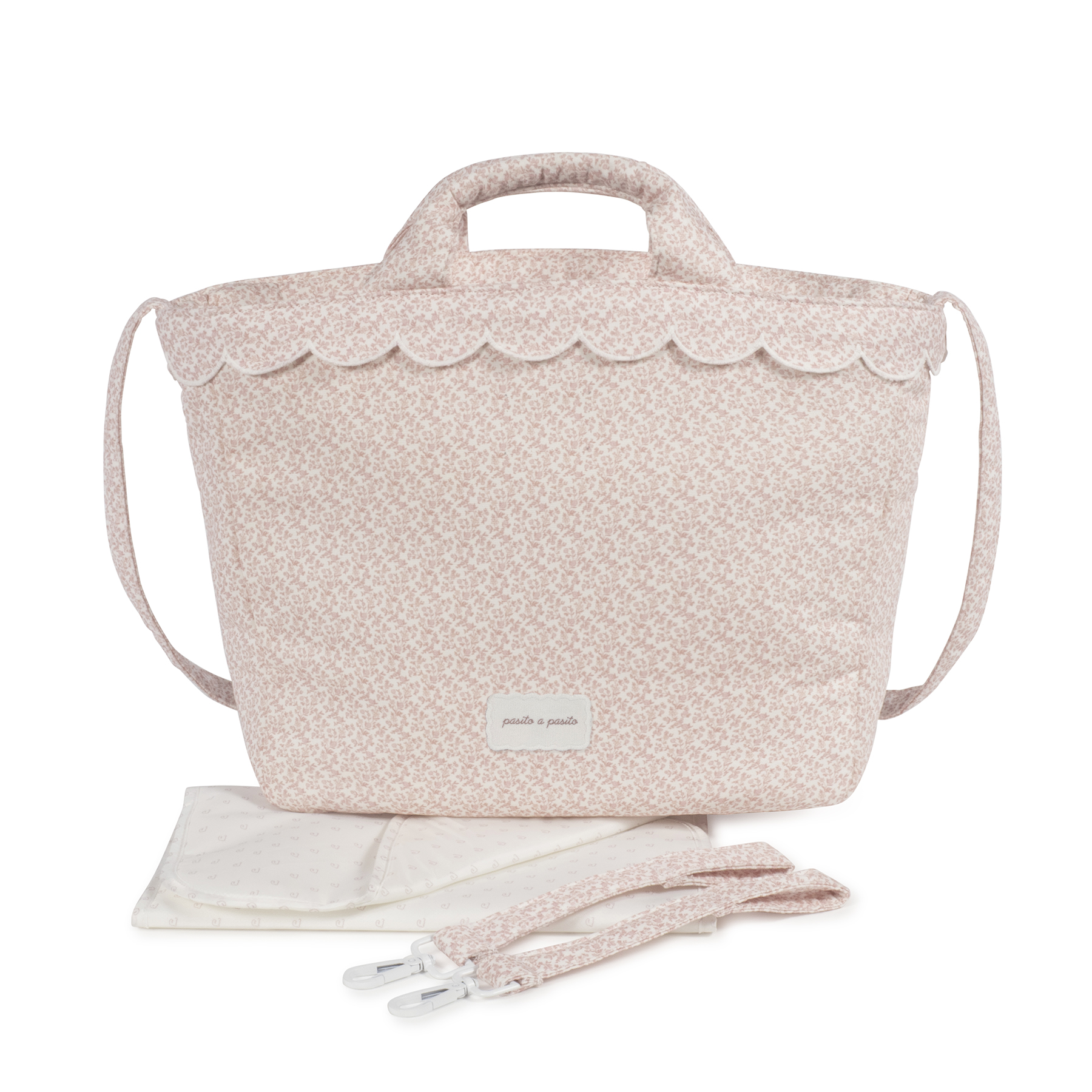 Bolsa Canastilla Maison Tender Flores Pasito a Pasito - Imagen 10